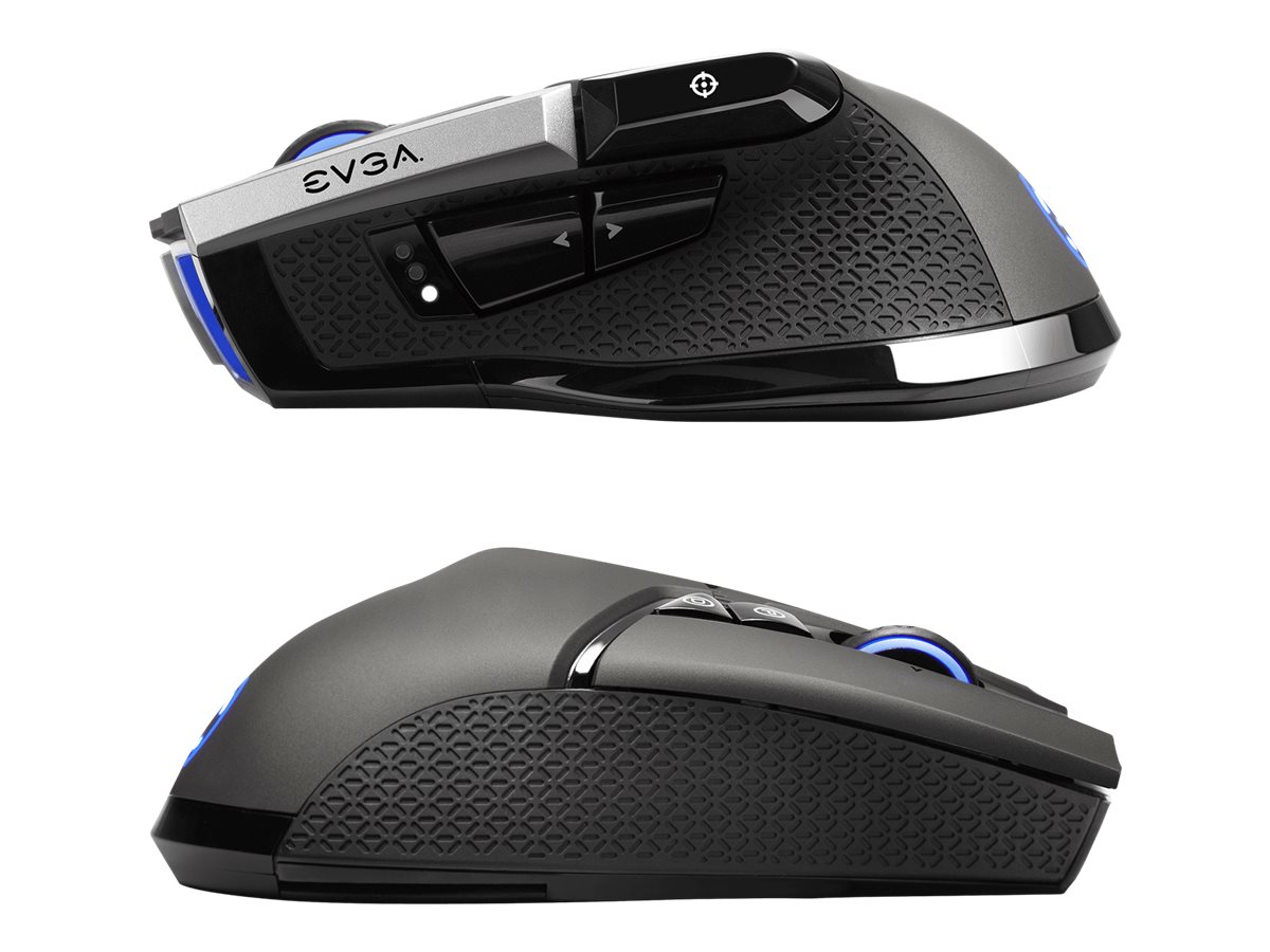 EVGA X20 mouse Right-hand RF Wireless + Bluetooth + USB Type-A Optical 16000 DPI