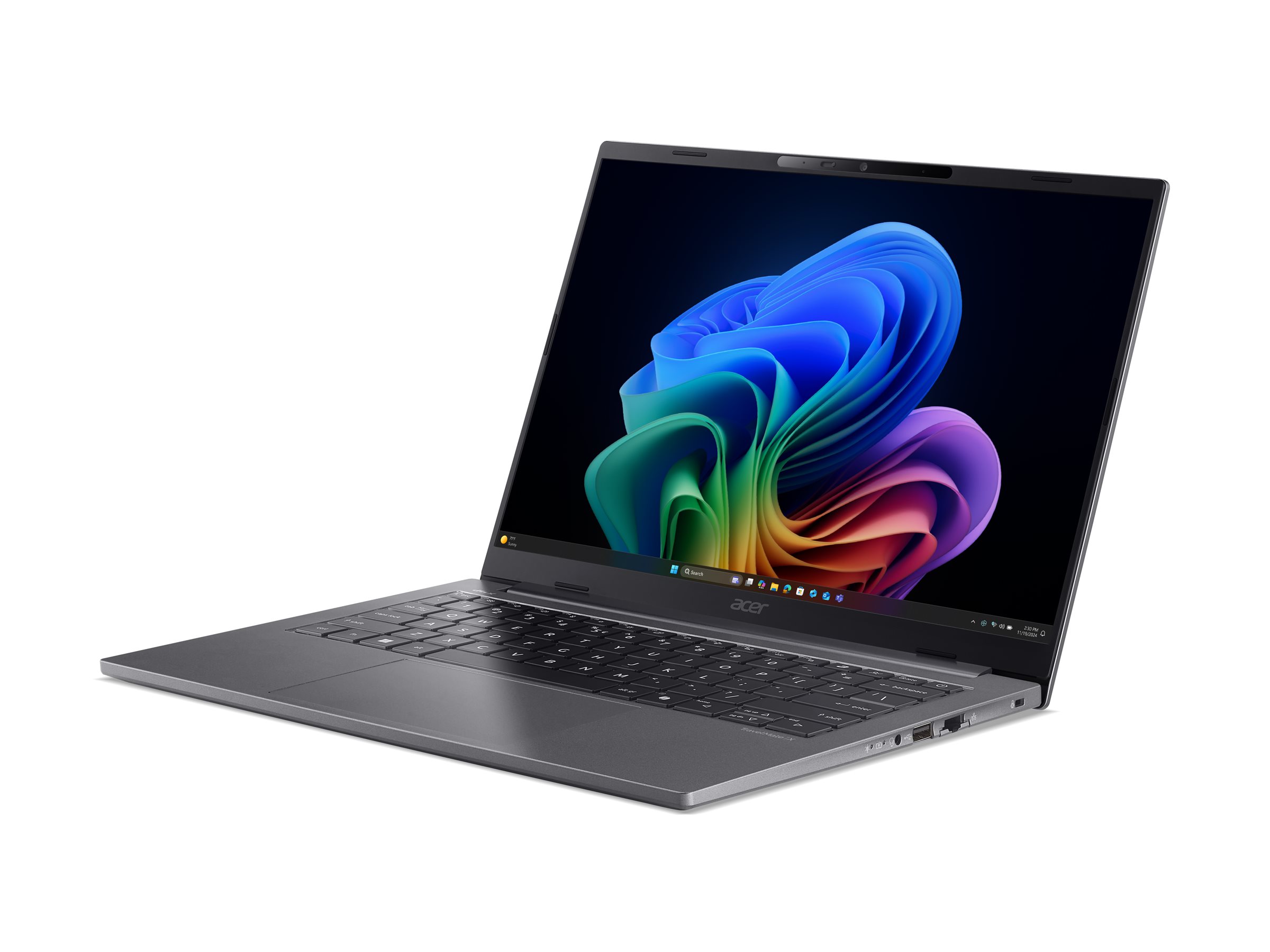 Acer TravelMate X4 14 AI TMX414-51-TCO - 180�-Scharnierdesign - Intel Core Ultra 7 258V / 2.2 GHz - Win 11 Pro - Intel Arc Graphics 140V - 32 GB RAM - 1.024 TB SSD QLC - 35.6 cm (14)