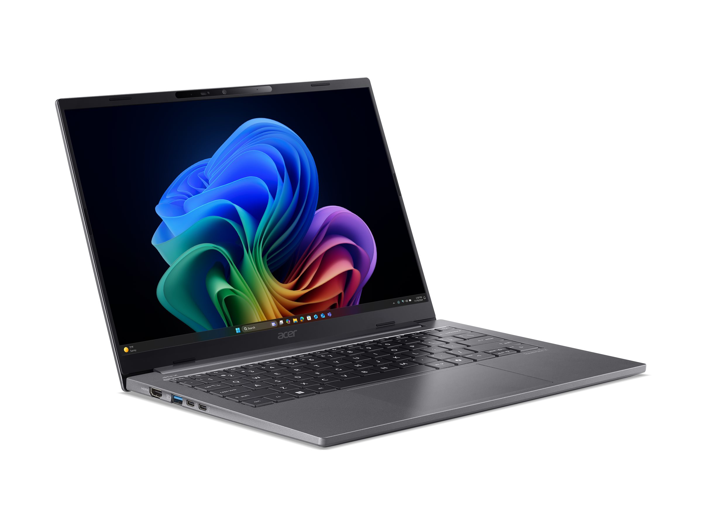 Acer TravelMate X4 14 AI TMX414-51-TCO - 180�-Scharnierdesign - Intel Core Ultra 7 258V / 2.2 GHz - Win 11 Pro - Intel Arc Graphics 140V - 32 GB RAM - 1.024 TB SSD QLC - 35.6 cm (14)