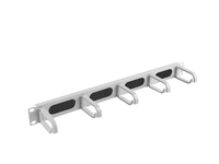 Lanberg AK-1203-S - Kabelmanagementtafel - Grau - Metall - Kunststoff - 1U - 48,3 cm (19 Zoll) - 482,6 mm