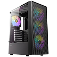 Antec AX26 RGB Elite Mid Tower Gaming Bl - Midi/Minitower
