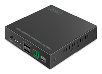 DIGITUS HDMI Fiber IP Receiver 4K/60Hz schwarz - Kabel - Digital/Display/Video
