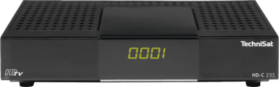 TechniSat HD-C 233 DVB-C Receiver schwarz - DVB-Receiver