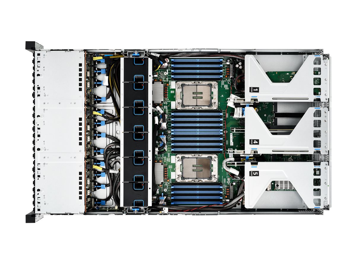 MiTAC R2520G6U2XD - Server - Rack-Montage - 2U - zweiweg - keine CPU - SATA - Hot-Swap 6.4 cm (2.5)