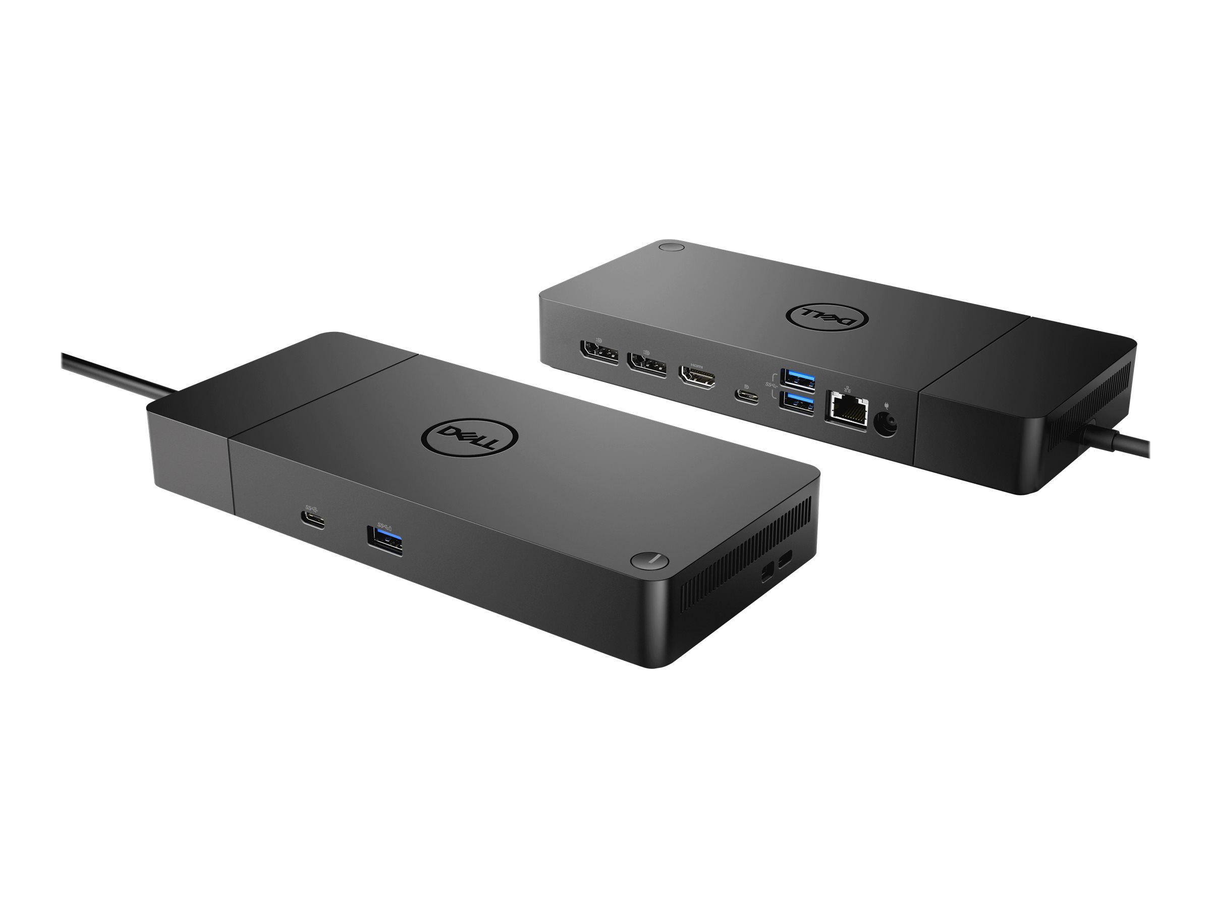 DELL WD19S-180W Cablato USB 3.2 Gen 2 (3.1 Gen 2) Type-C Nero
