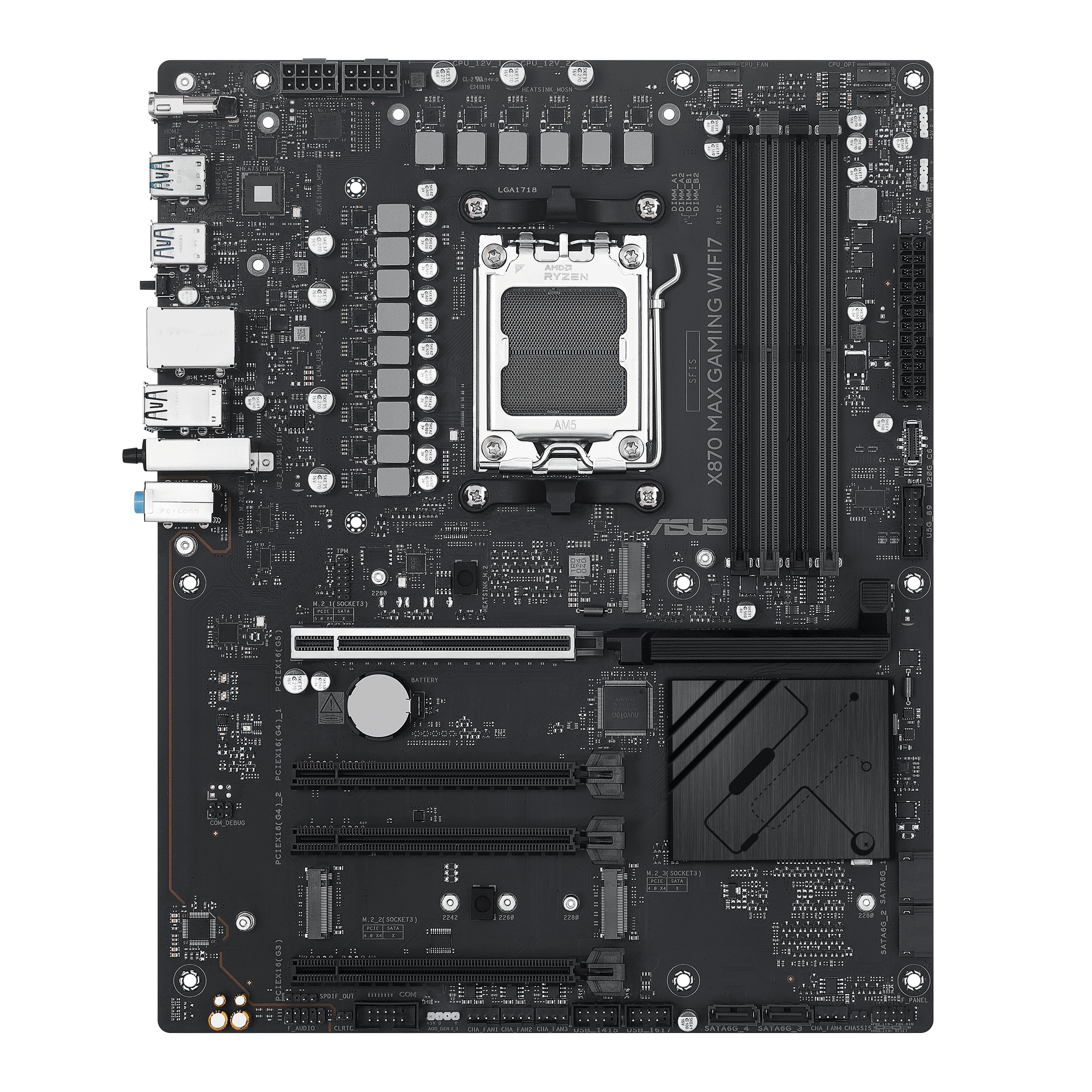 ASUS X870 MAX GAMING WIFI7 AMD X870 Zcalo AM5 ATX