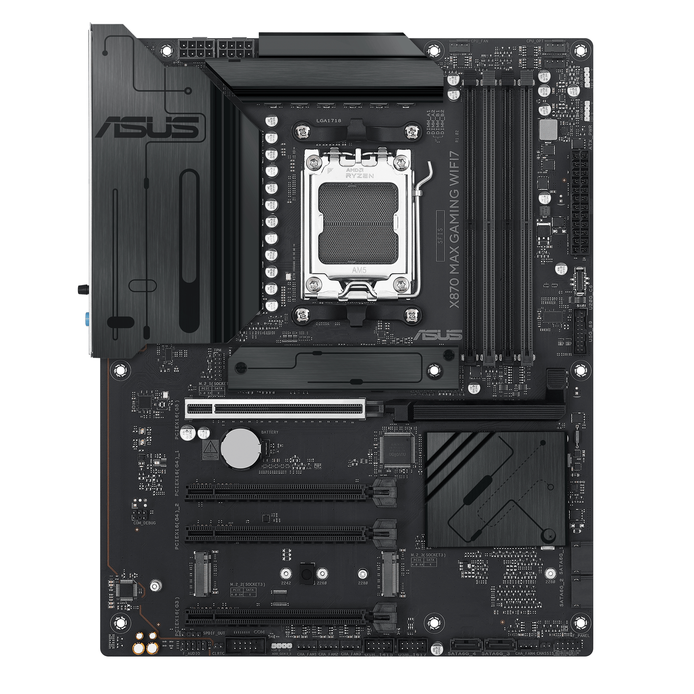 ASUS X870 MAX GAMING WIFI7 AMD X870 Zcalo AM5 ATX