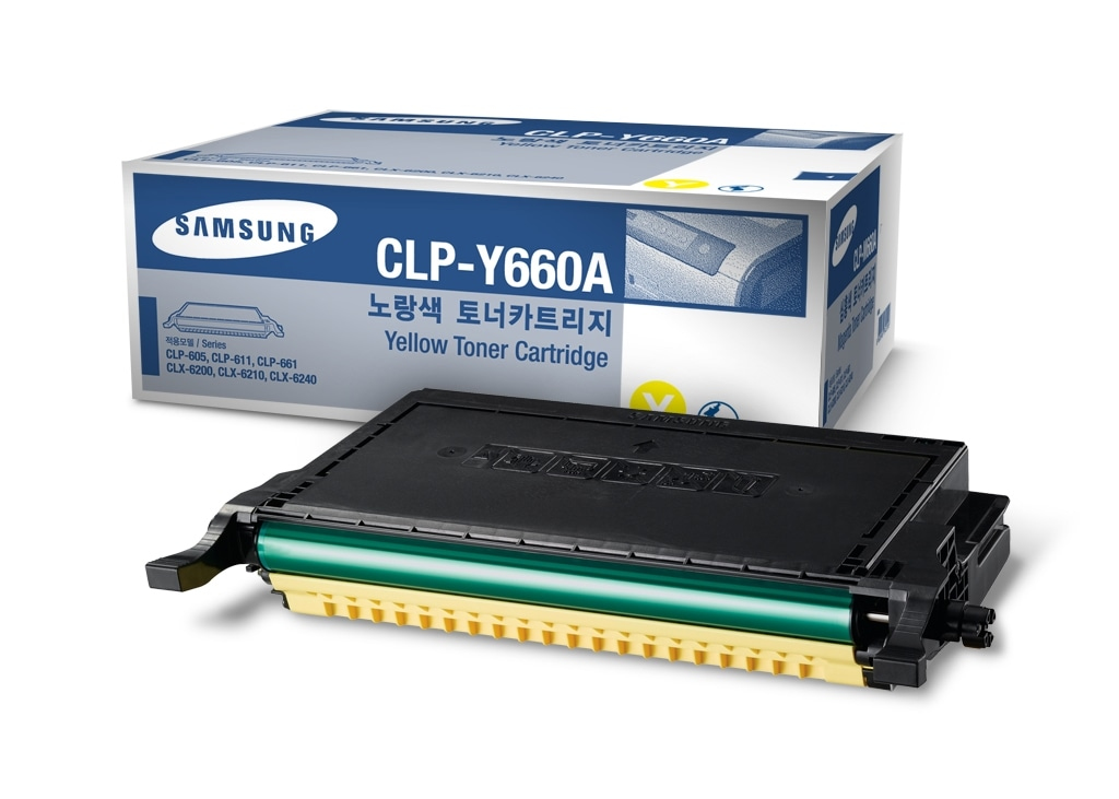 Samsung CLP-Y660A - Gelb - Original - Tonerpatrone