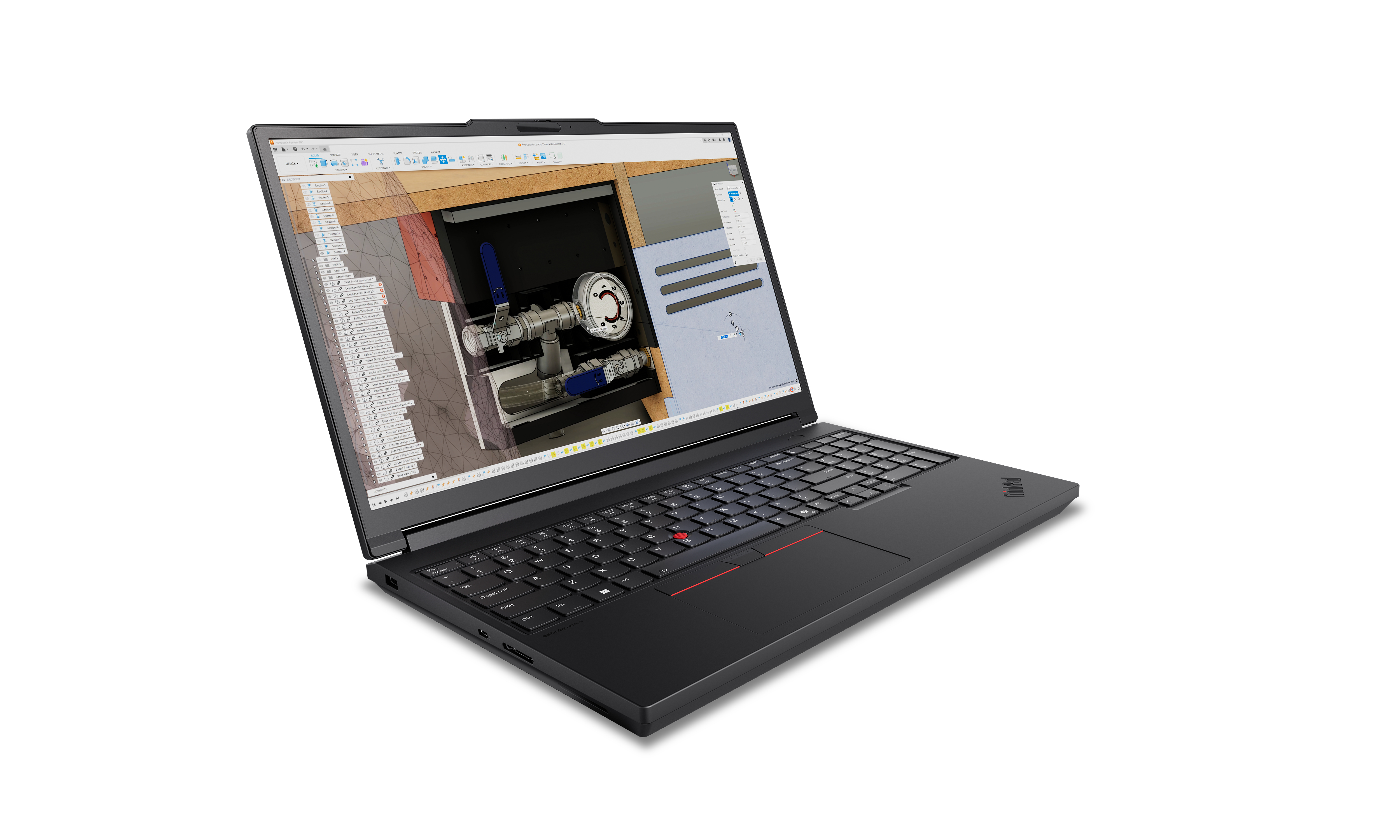 Lenovo ThinkPad T16g Gen 3 Intel Core Ultra 9 275HX Estaci�n de trabajo m�vil 40,6 cm (16) WUXGA 64 GB DDR5-SDRAM 1 TB SSD NVIDIA GeForce RTX 5080 Wi-Fi 7 (802.11be) Windows 11 Pro Alem�n Negro