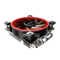 Pccooler GI-46U CPU-Khler in Rot - Khlset - 12 cm - 1800 RPM - 13,2 dB - 65 cfm - Rot