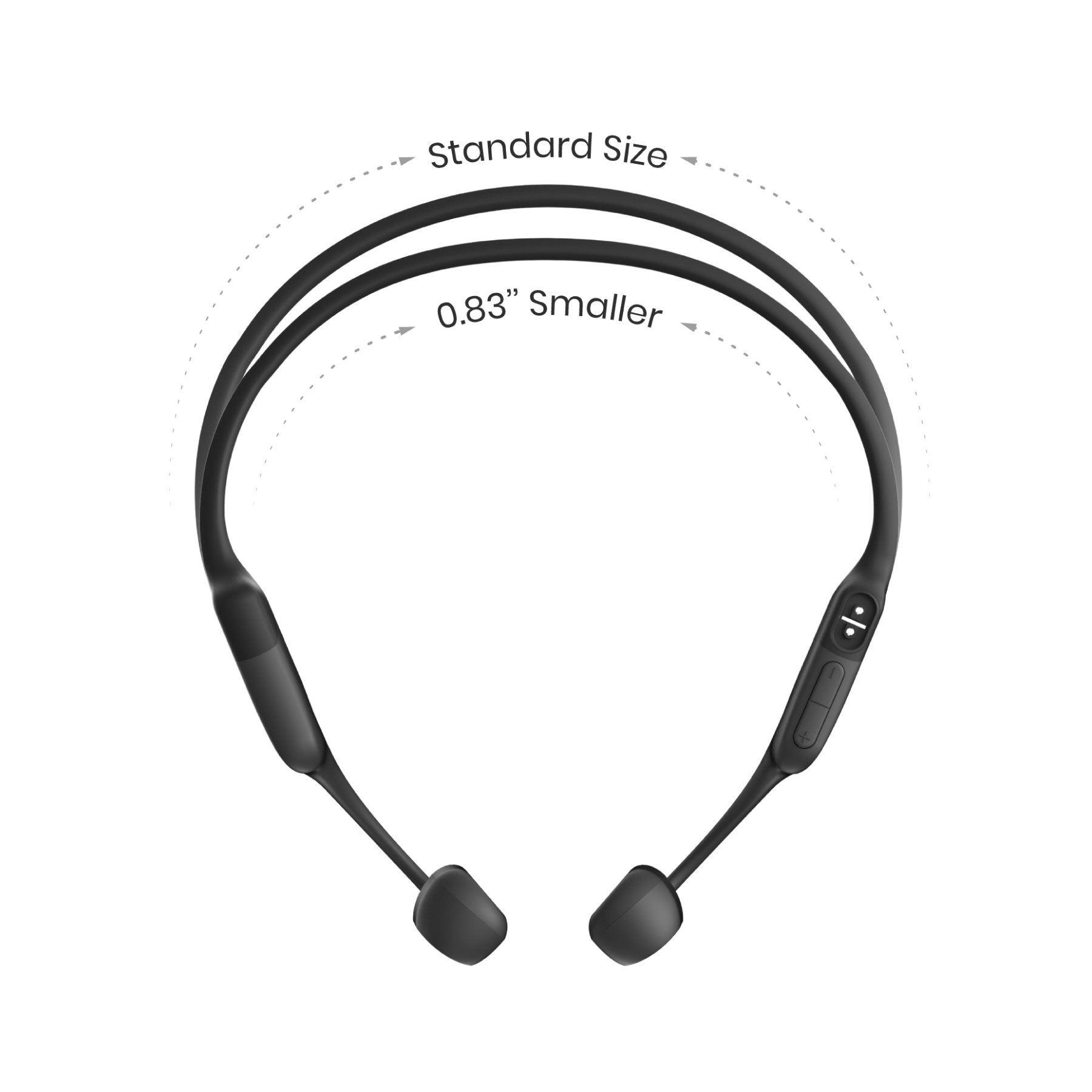 AfterShokz S803BK  Shokz OpenRun Auriculares Inalámbrico Banda para cuello  Deportes Bluetooth Negro