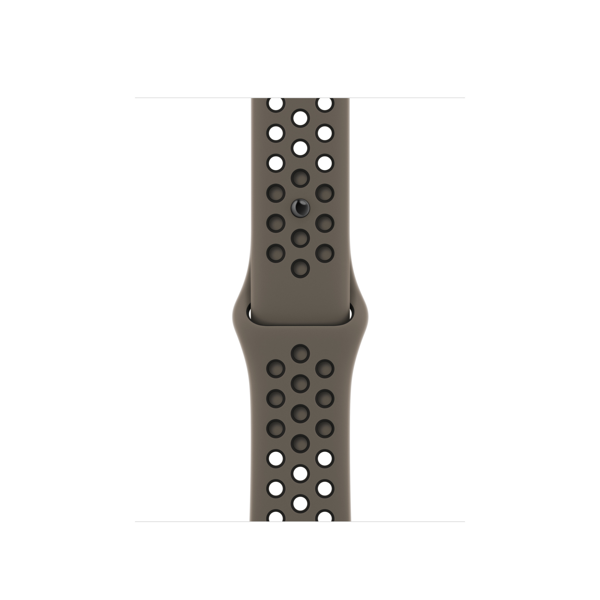 Apple MPGT3ZM/A accessoire intelligent � porter sur soi Bande Noir, Gris, Olive Fluoro�lastom�re