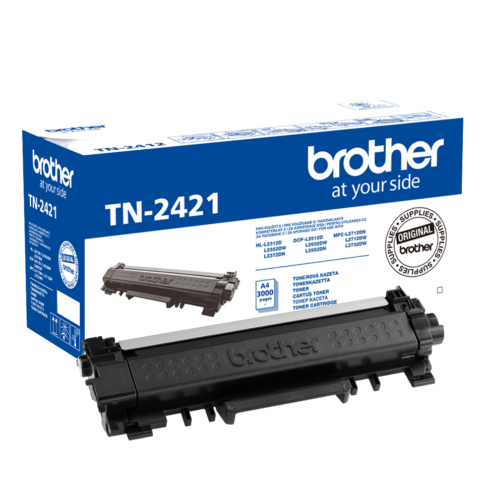 Brother TN-2421 cartucho de tner 1 pieza(s) Original Negro