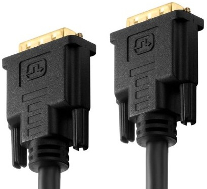 PureLink DVI-D M-M 7.5m - 7,5 m - DVI-D - DVI-D - Schwarz - Gold - 1 St�ck(e)