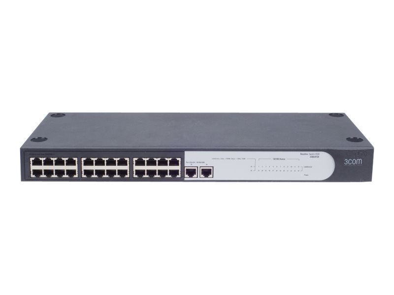 HPE 1405-24-2G Switch - Switch - 24 x 10/100 + 2 x 10/100/1000