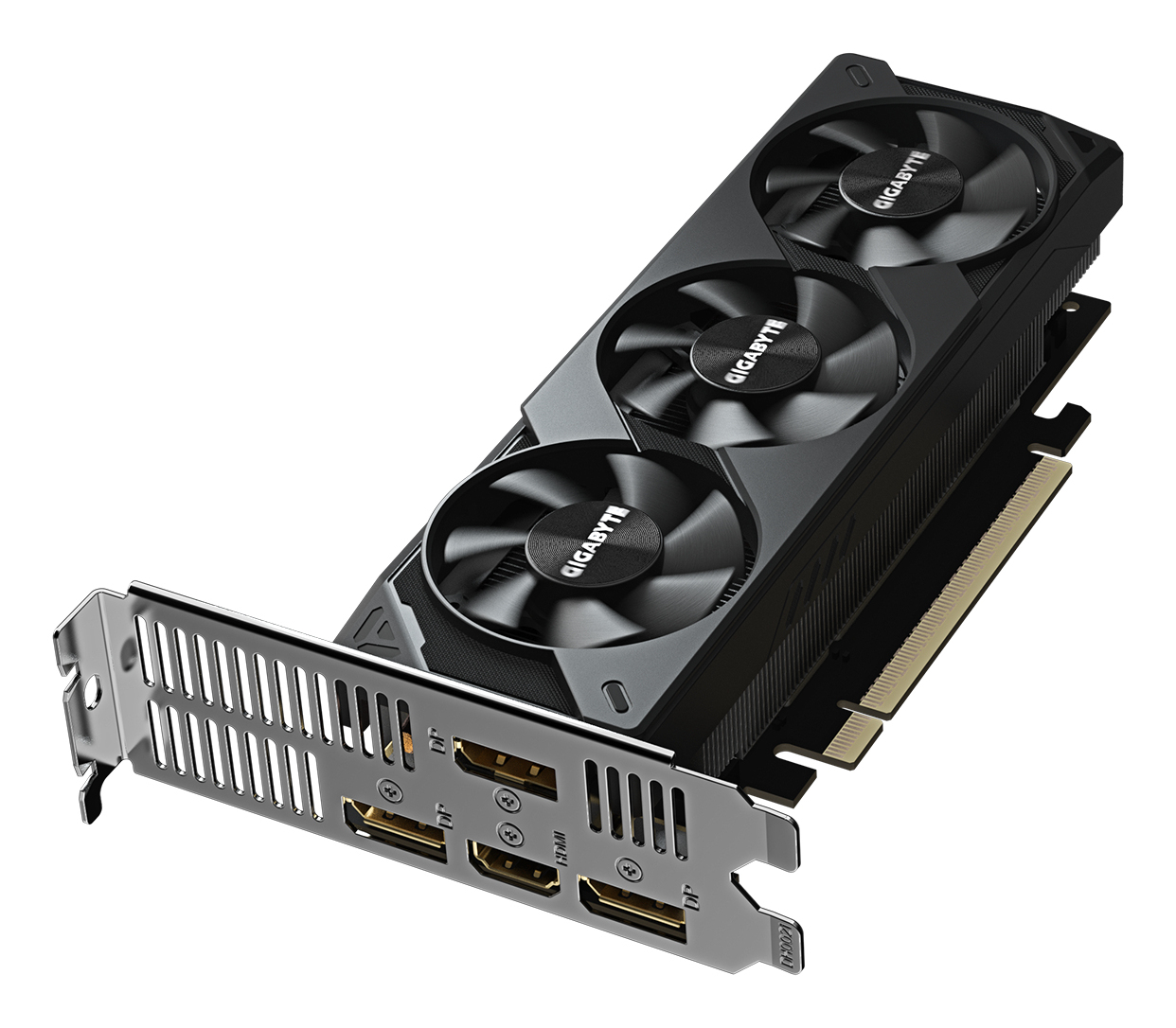 GIGABYTE GeForce RTX 5060 OC Low Profile 8G Carte Graphique - 8GB GDDR7, 128bit, PCI-E 5.0, 2512 MHz Fr�quence du c ur, 3 x DisplayPort, 1 x HDMI, GV-N5060OC-8GL