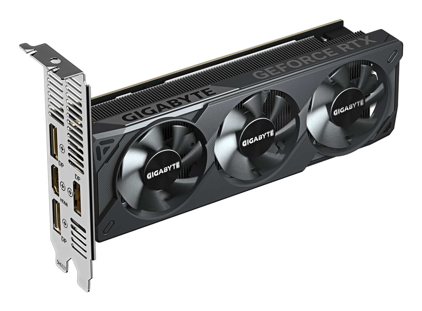 GIGABYTE GeForce RTX 5060 OC Low Profile 8G Carte Graphique - 8GB GDDR7, 128bit, PCI-E 5.0, 2512 MHz Fr�quence du c ur, 3 x DisplayPort, 1 x HDMI, GV-N5060OC-8GL