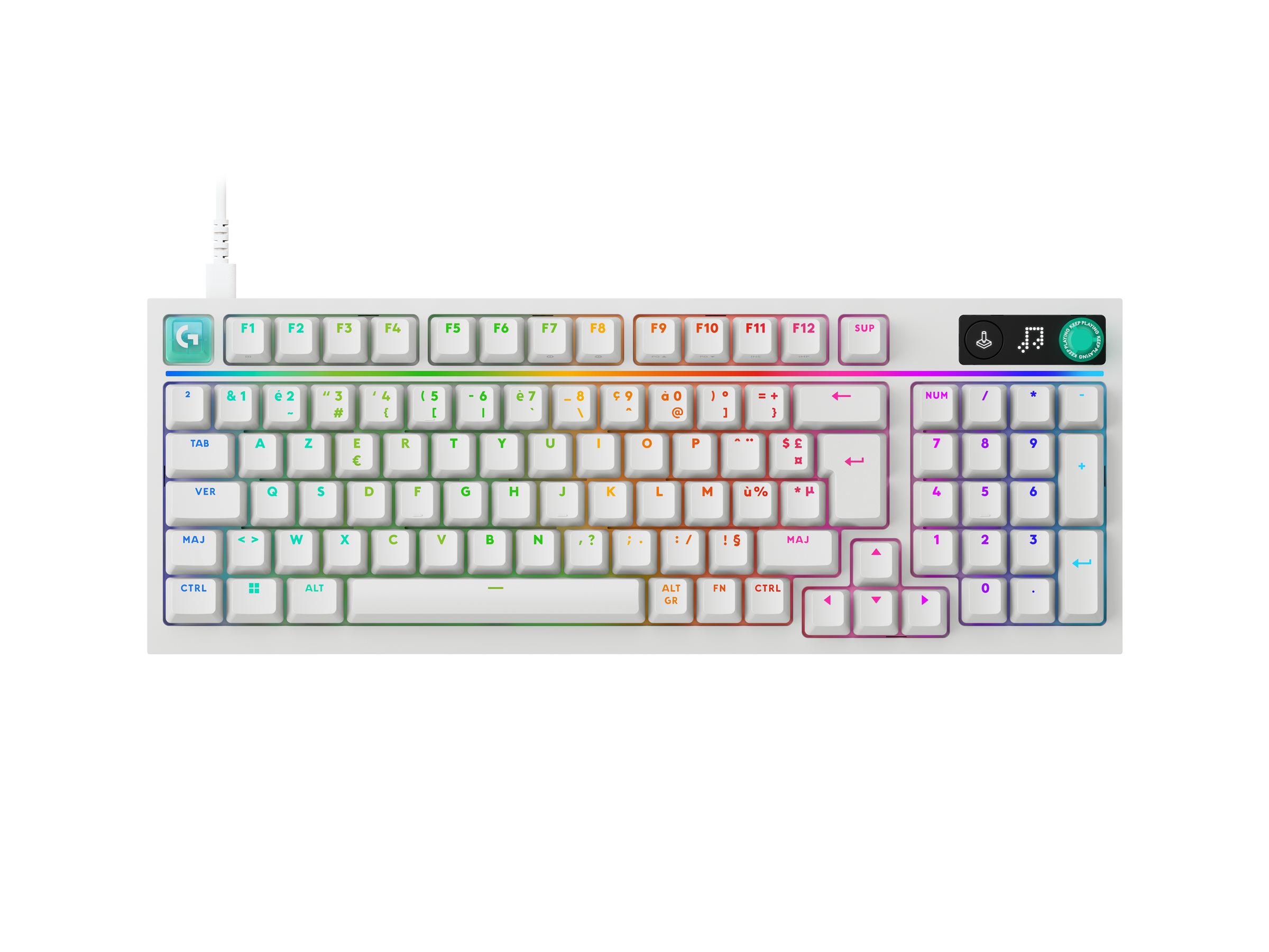 Logitech G G316 X 98 - Tastatur - 98% - full size