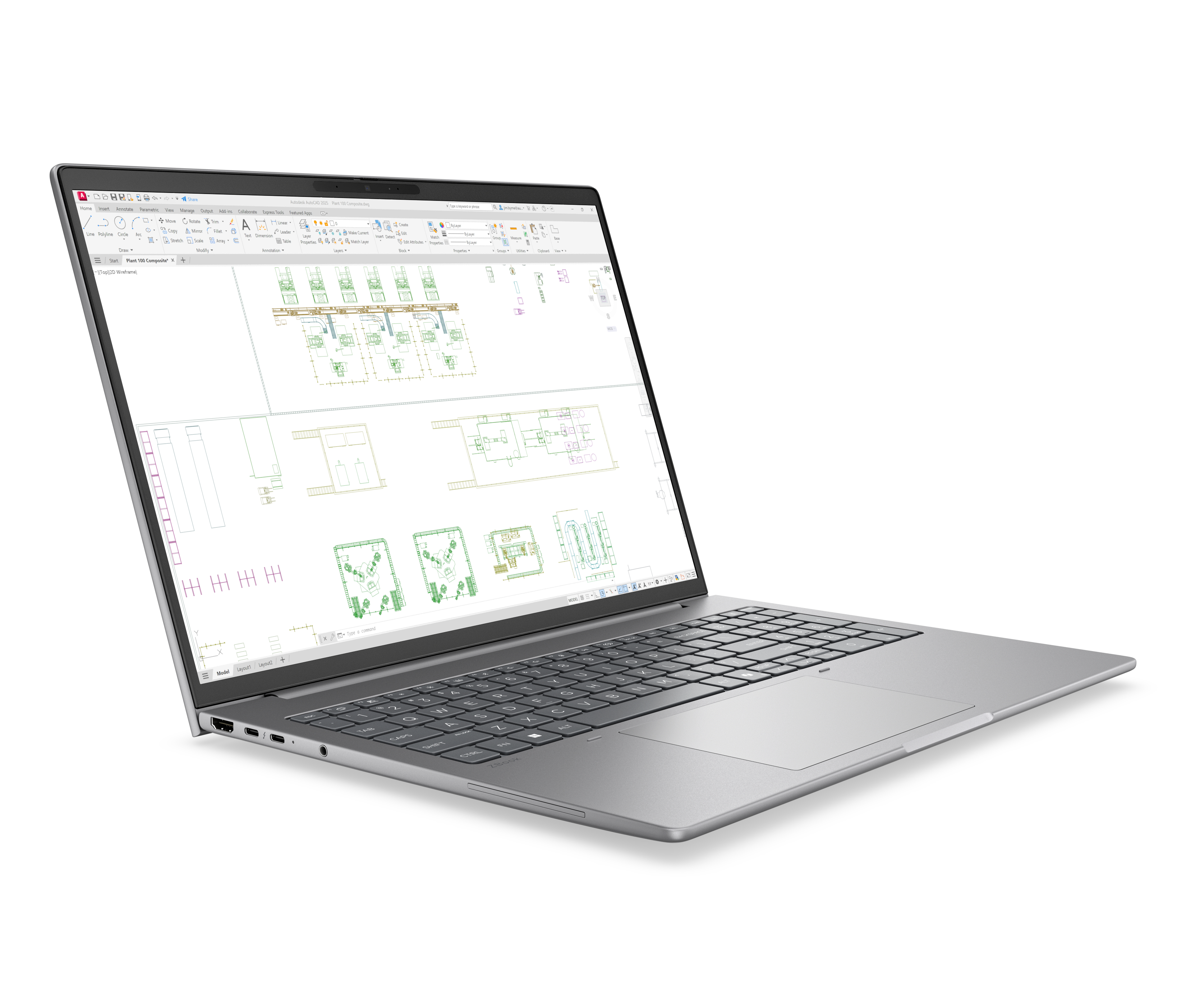 HP ZBook 8 G2i Mobile Workstation - Intel Core Ultra 7 356H - Win 11 Pro - 48 GB RAM - 1 TB SSD NVMe - 40.6 cm (16)