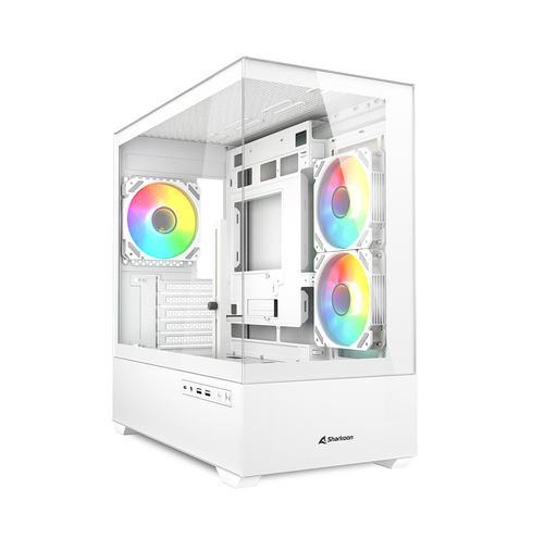 Sharkoon MK6 RGB White mATX weiss