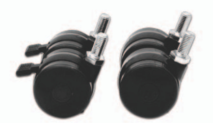 Wirewin Rack Zubeh�r Castor HD Set Schwerlast Rollenset