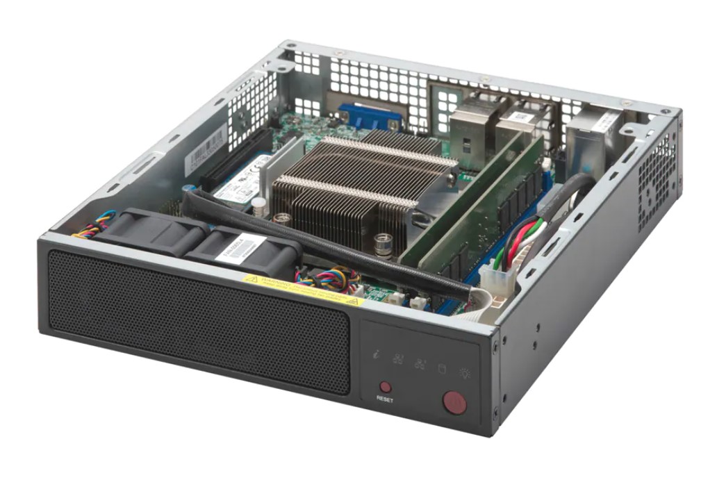 Supermicro Barebone IoT SuperServer SYS-E200-12A-4C - Server-Barebone - Atom