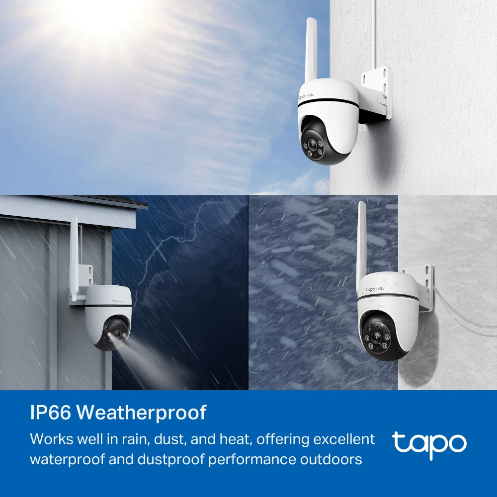 TP-LINK Outdoor Pan/Tilt 4G LTE Camera