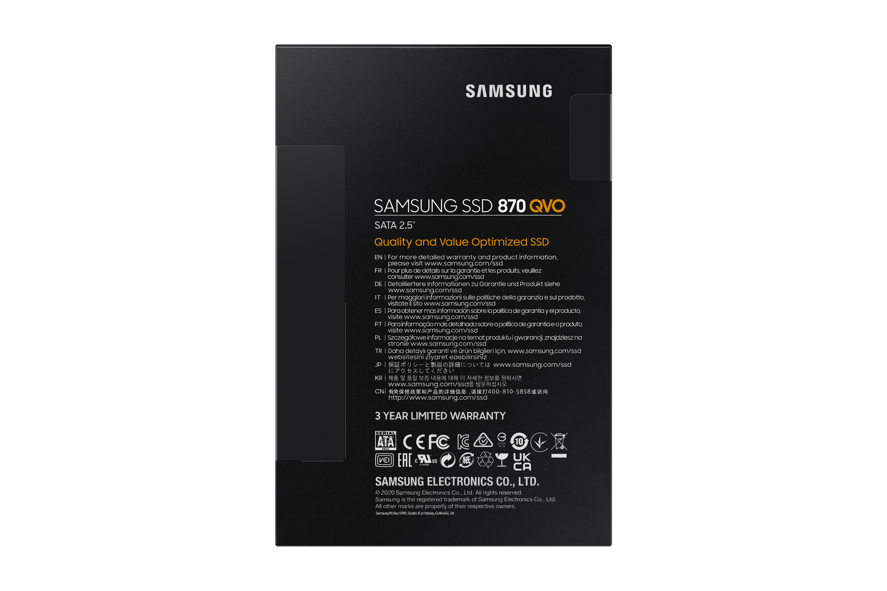 Samsung MZ-77Q8T0 8 To 2.5 SATA V-NAND MLC