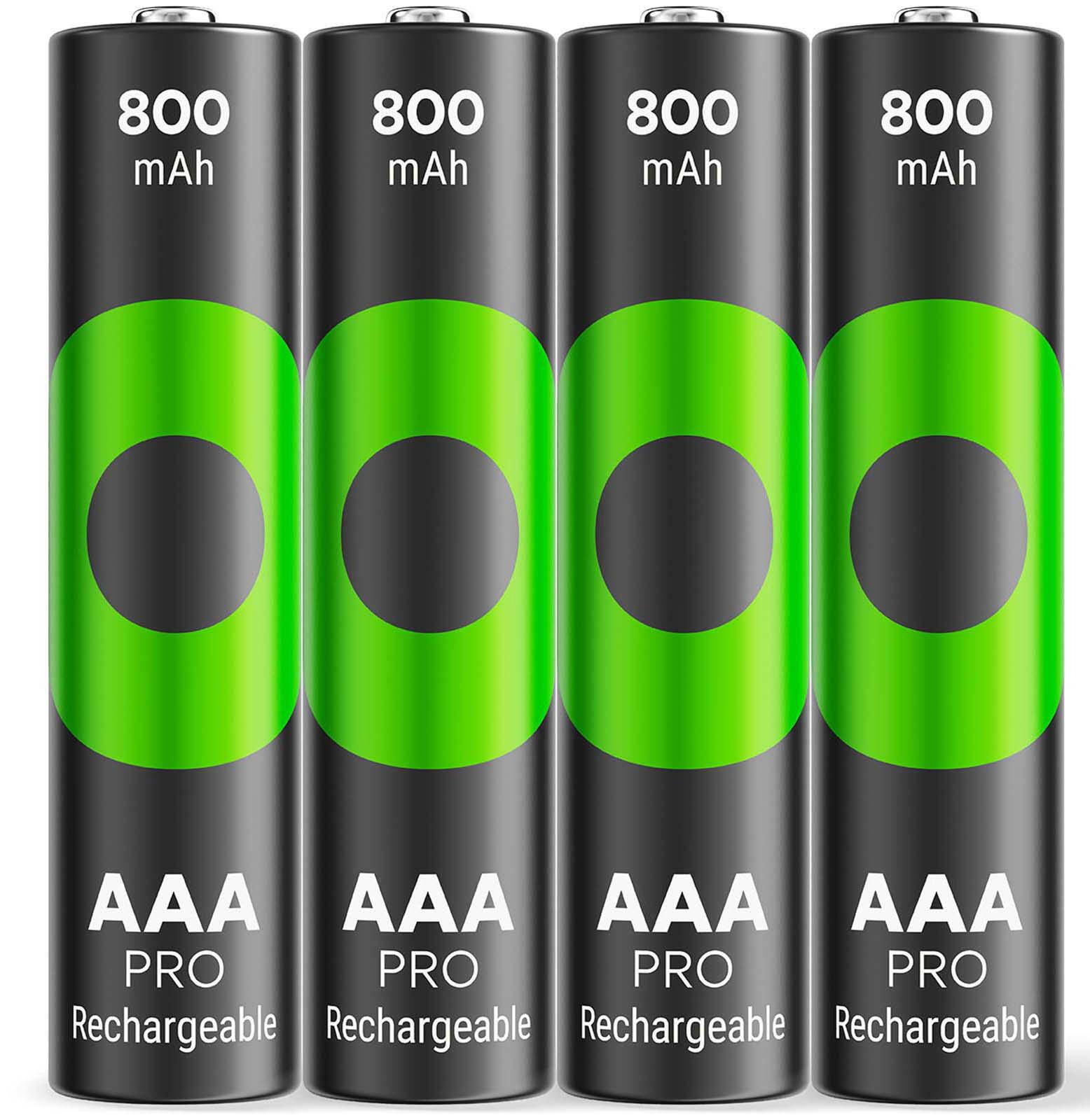 GP Battery ReCyko Pro Micro AAA -Akku NiMH 800 mAh 1.2 V 4 St.