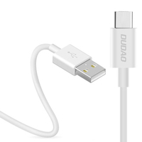 Dudao L1T USB-A to USB-C cable white - Kabel - Digital/Daten