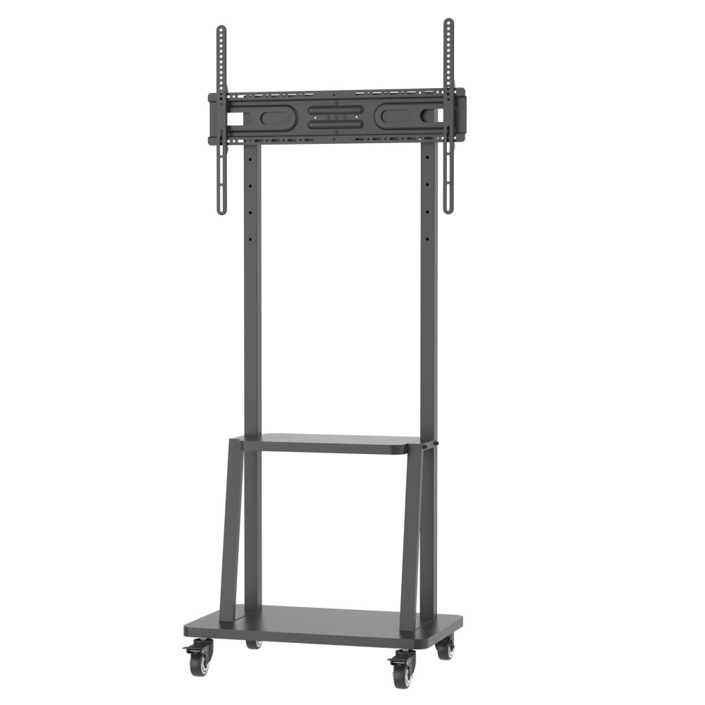 Techly Floor Stand with Shelf for 32-70 LCD/LED/Plasma TV
