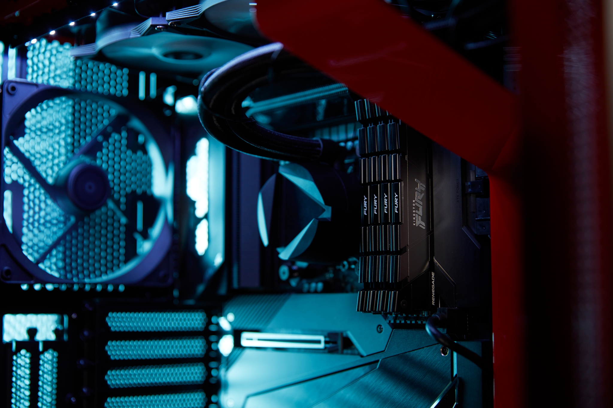 Kingston 8GB 3200MT/s DDR4 CL16 DIMM FURY Renegade Black - 8 GB - DDR4