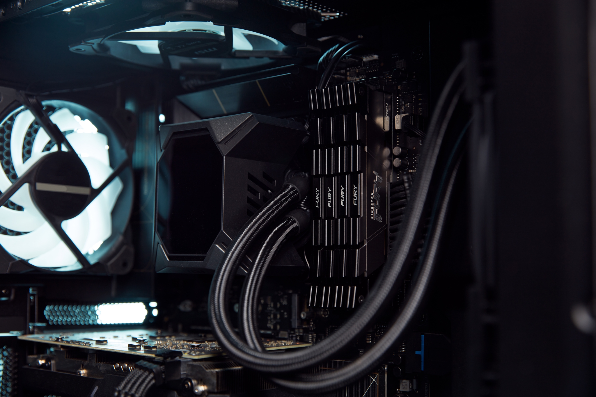 Kingston 8GB 3200MT/s DDR4 CL16 DIMM FURY Renegade Black - 8 GB - DDR4