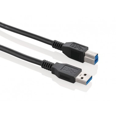 Fujitsu USB-B - USB A cable USB 2 m USB 3.2 Gen 1 (3.1 Gen 1) USB B Negro
