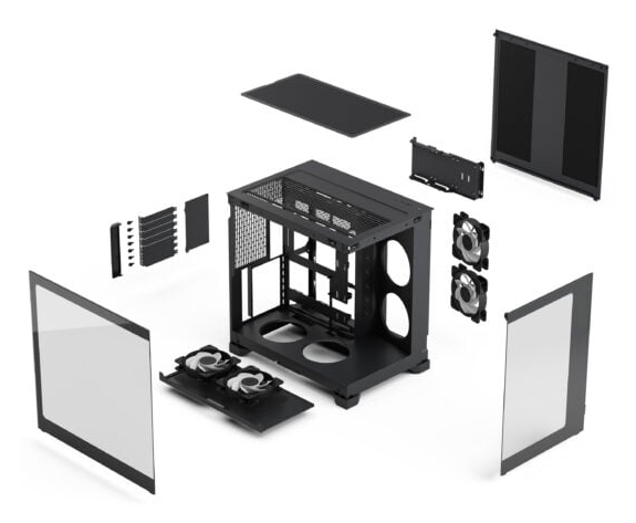 Fractal Design Pop 2 Vision Tower Black