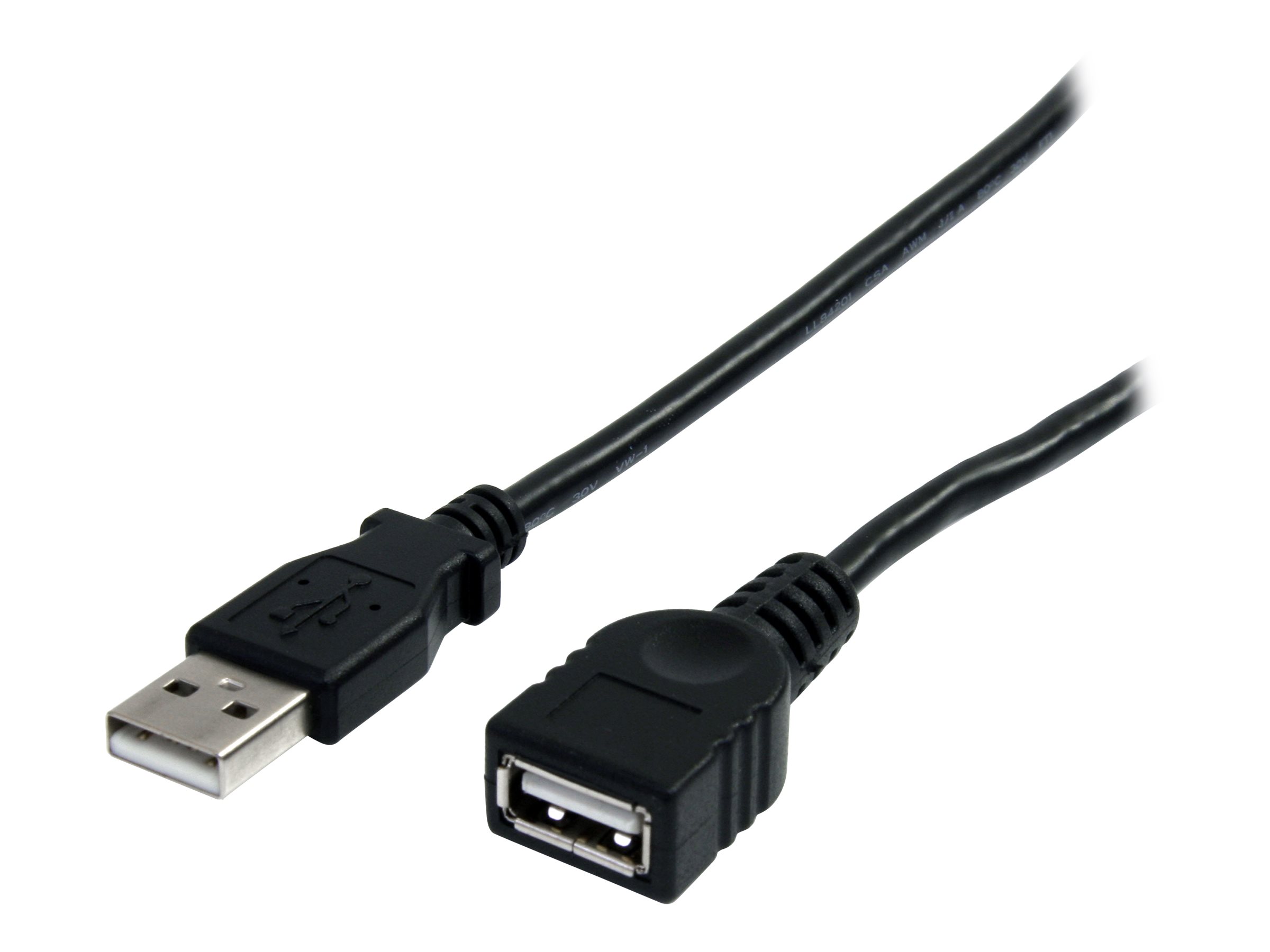 StarTech.com Cble dextension USB Type-A de 3 m - M/F - Rallonge USB-A - Noir