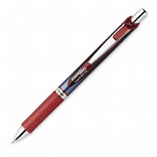 Pentel Energel XM Klick Bol�grafo retr�ctil con clip Rojo 12 pieza(s)