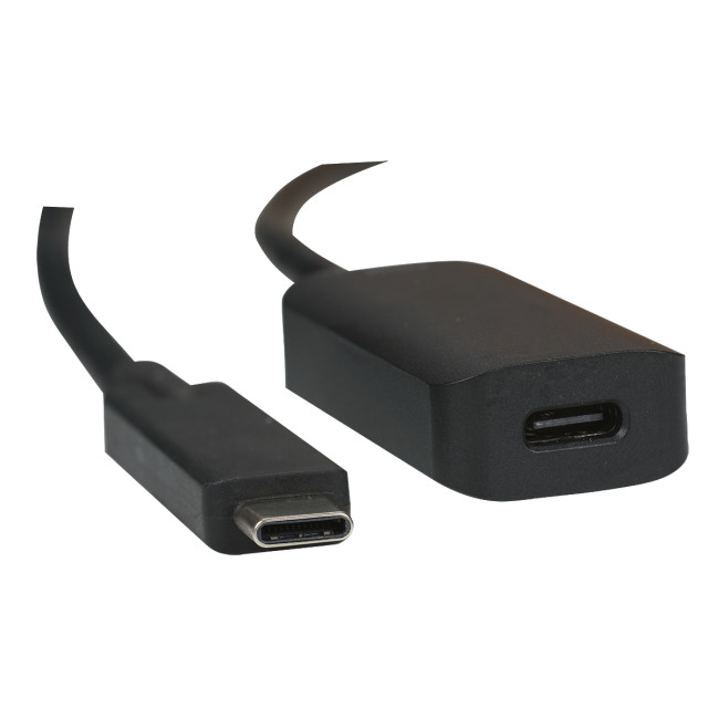 EFB Elektronik EBUSBC-USBC-REP.5 cavo USB 5 m USB 3.2 Gen 2 (3.1 Gen 2) Nero