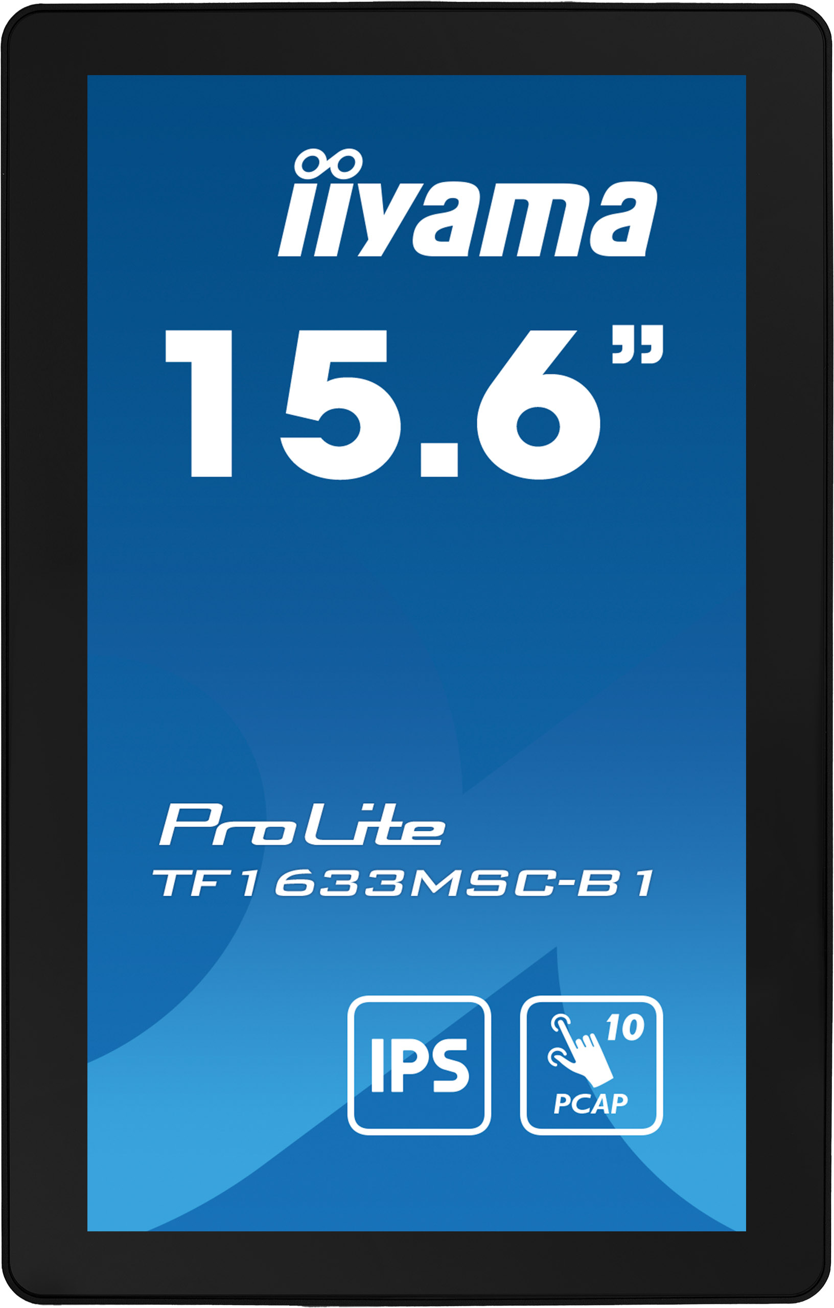 Iiyama ProLite TF1633MSC-B1 - LED-Monitor - 39.5 cm (15.6)