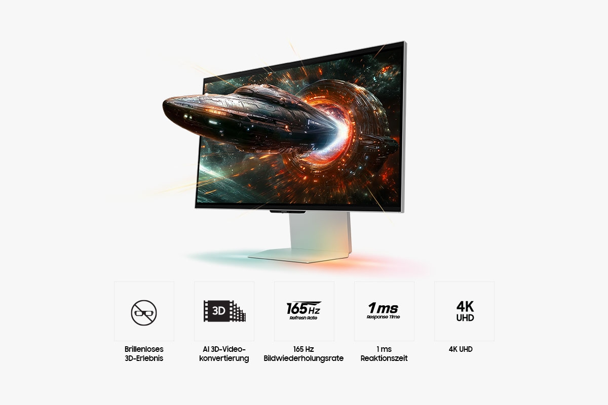 Samsung S27FG904XU computer monitor 68.6 cm (27) 2160 x 3840 pixels 4K Ultra HD LED Silver
