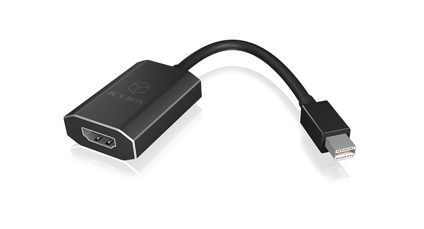 ICY BOX IB-AD506 Mini DisplayPort HDMI tipo A (Est�ndar) Negro