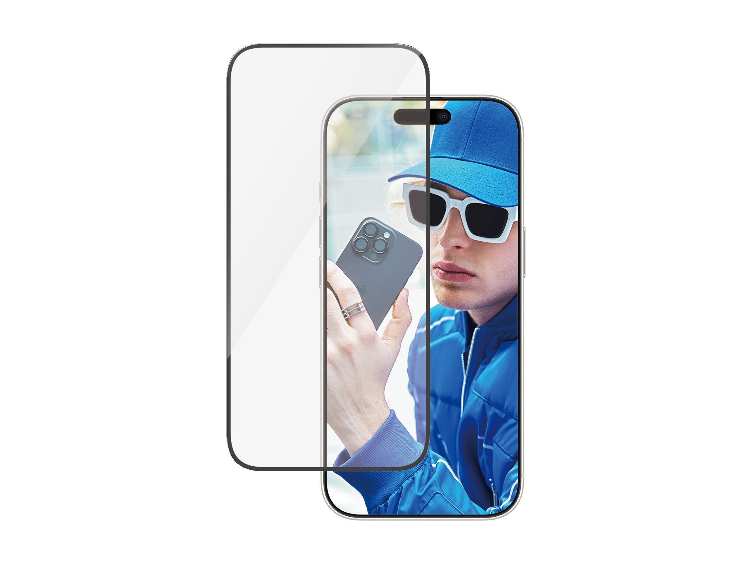 PanzerGlass � Screen Protector iPhone 16 Pro | Ultra-Wide Fit