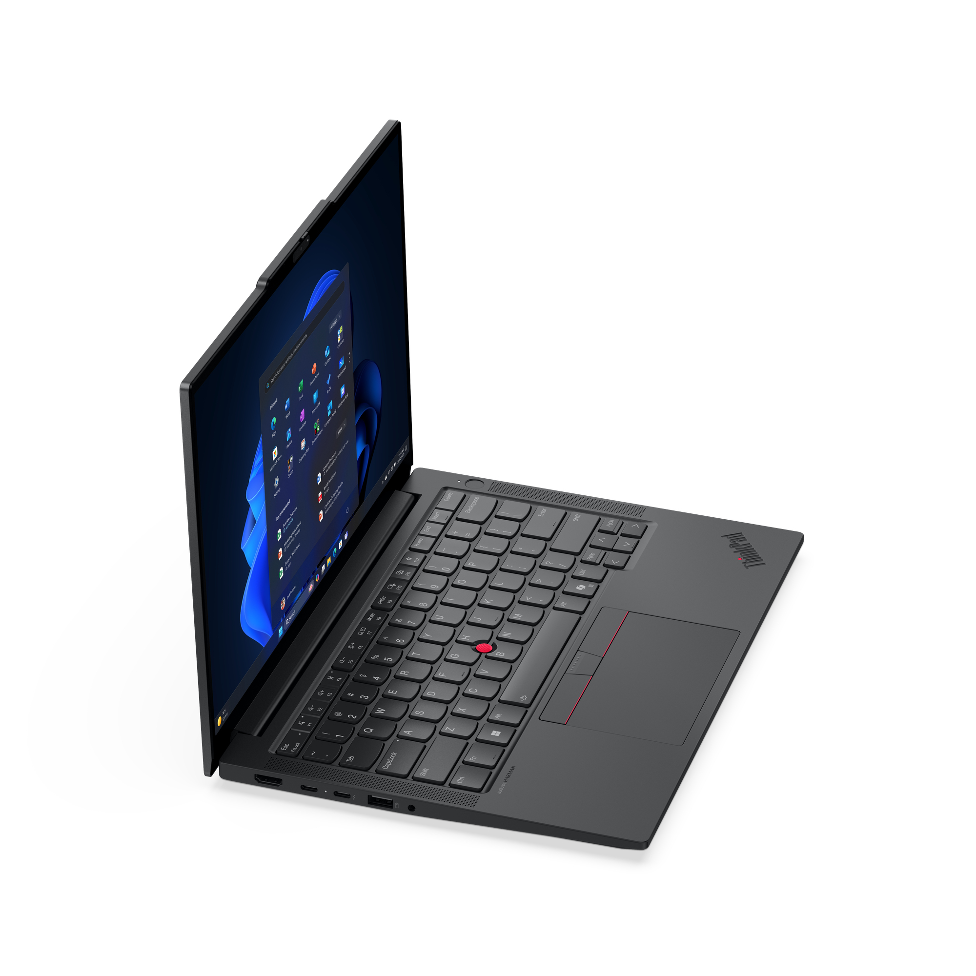 Lenovo ThinkPad E14 Gen 7 (Intel) Intel Core Ultra 7 255H Port�til 35,6 cm (14) WUXGA 32 GB DDR5-SDRAM 1 TB SSD Wi-Fi 6E (802.11ax) Windows 11 Pro Alem�n Negro
