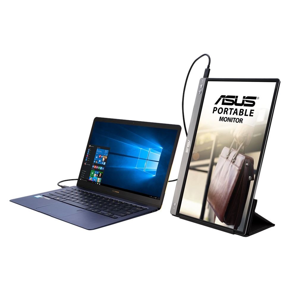 ASUS MB14AC 35.6 cm (14) 1920 x 1080 pixels Full HD Grey