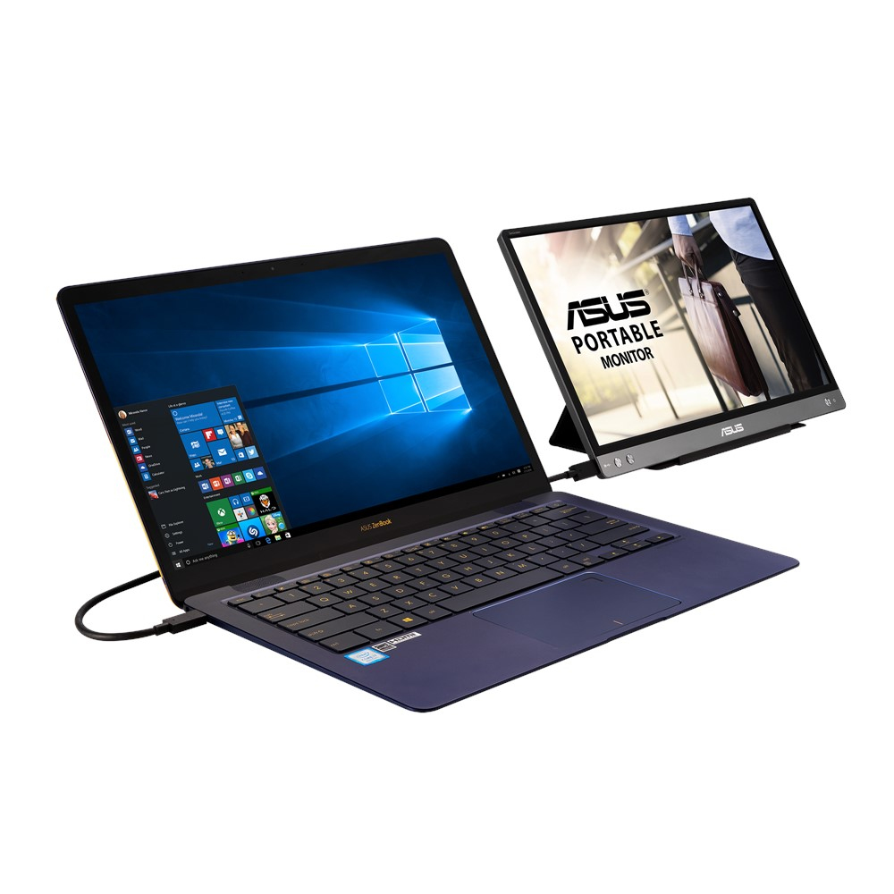 ASUS MB14AC 35.6 cm (14) 1920 x 1080 pixels Full HD Grey