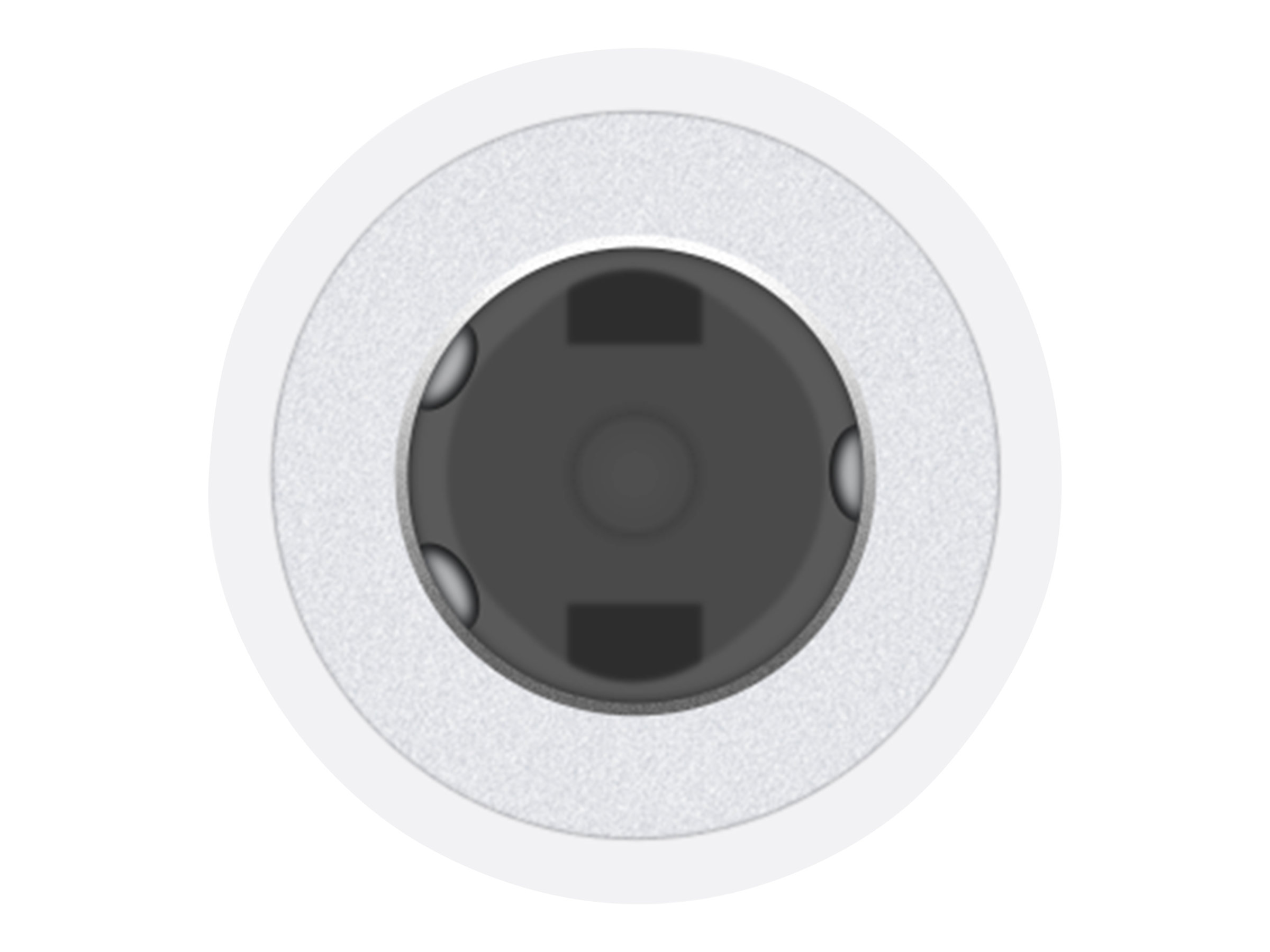 Apple MU7E2ZM/A c�ble de t�l�phone portable Blanc 3,5mm USB C