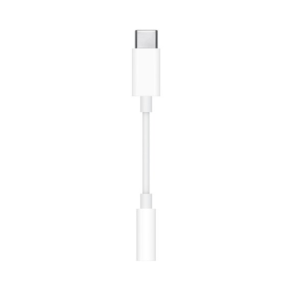 Apple MU7E2ZM/A c�ble de t�l�phone portable Blanc 3,5mm USB C
