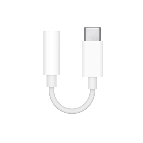 Apple MU7E2ZM/A c�ble de t�l�phone portable Blanc 3,5mm USB C