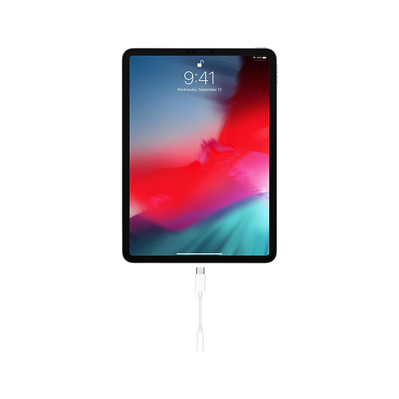 Apple MU7E2ZM/A c�ble de t�l�phone portable Blanc 3,5mm USB C
