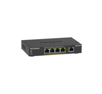 NETGEAR GS305Pv3 No administrado Gigabit Ethernet (10/100/1000) Energa sobre Ethernet (PoE) Negro